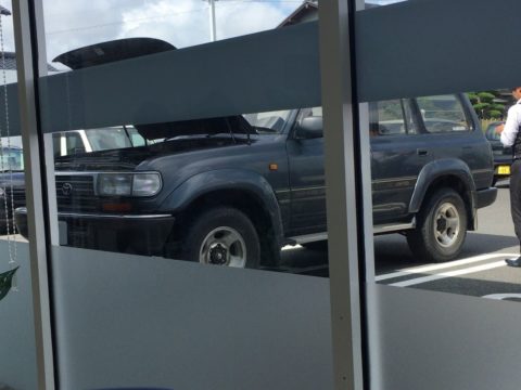 ビッグモーター査定中