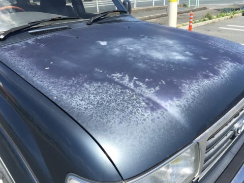 ランクル塗装ハゲ