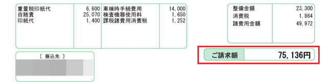 楽天Car車検(旧楽天車検)と価格比較モータースでの車検代